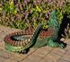 купить Садовая фигура Варан малый и Крокодил средний 9